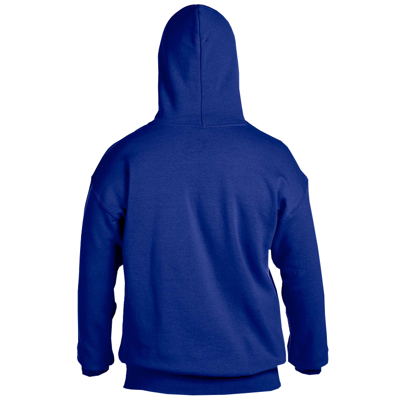 Gildan Heavy Blend Hooded Sweatshirt (G185) - 8 Oz. 50/50 Cotton-Poly, Dark Navy Heather Sport, Small
